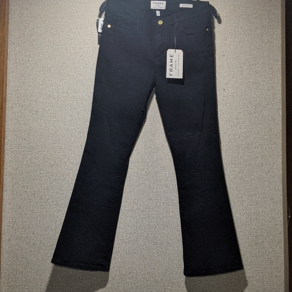Frame Jeans Le Crop Mini Boot
